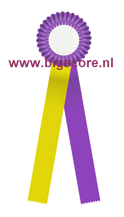 R 01 Multi 1-Ringsrozet Ø 10,5 cm L: 30 cm Blanco met optie Full Colour 50 mm afslag